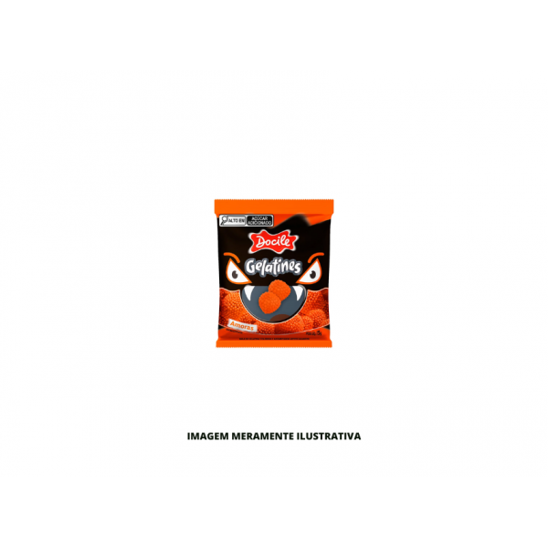 BALA GEL MINI AMORAS HALLOWEEN DOCILE 1X12X15G